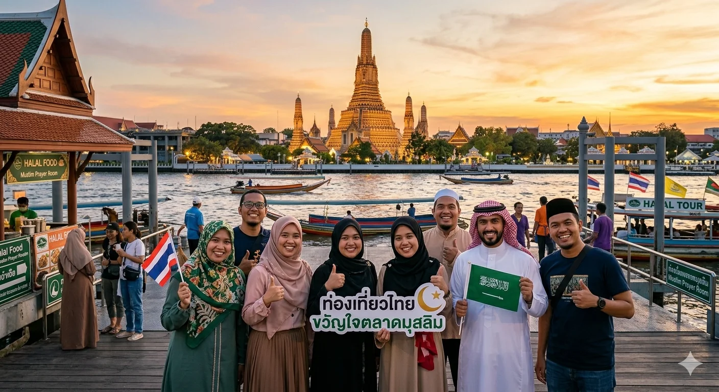 Thai tourism is a favorite among Muslim markets | Economic insights.