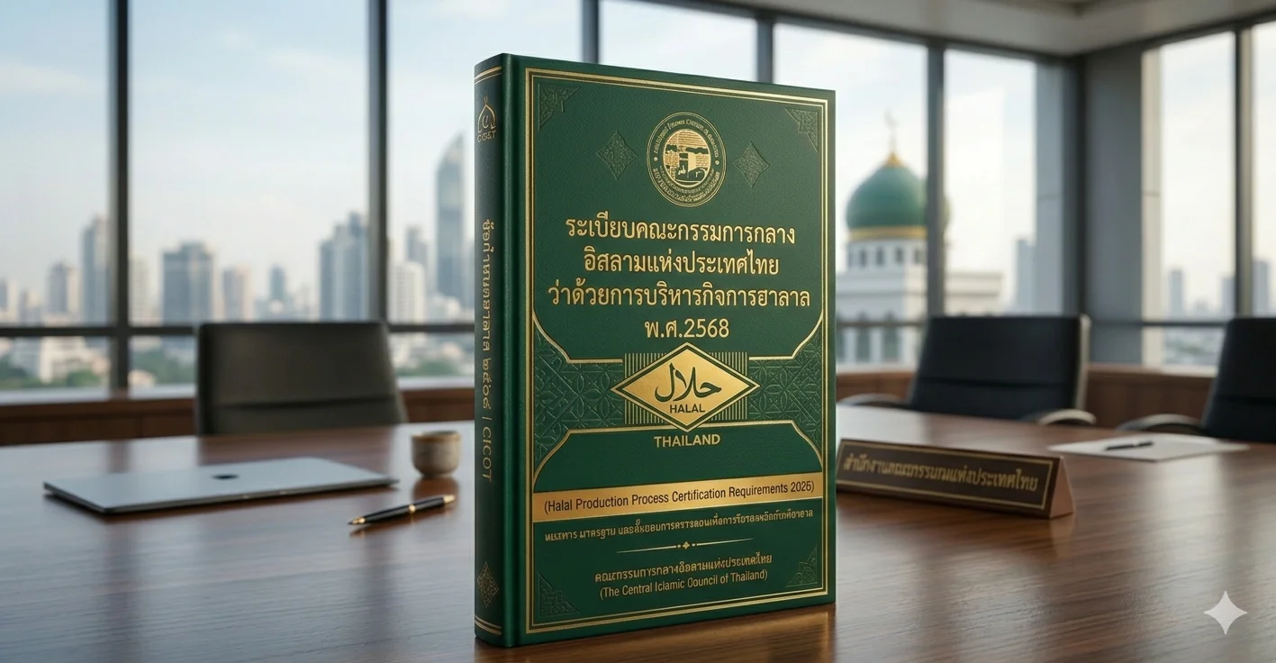 Regulations of the Central Islamic Committee of Thailand concerning the administration of Halal affairs, B.E. 2568 (2025).