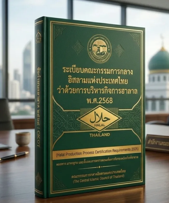 Regulations of the Central Islamic Committee of Thailand concerning the administration of Halal affairs, B.E. 2568 (2025).