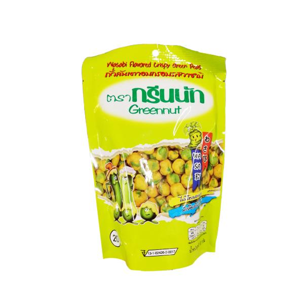 WASABI FLAVOURED CRISPY GREEN PEAS