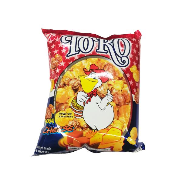 คาราชีส ( ข้าวโพดเคลือบคาราเมลและชีส )