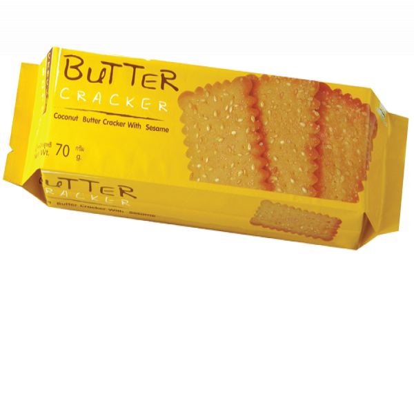 Coconut Butter Cracker with Sesame