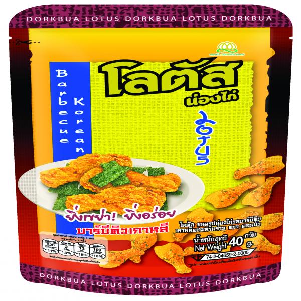 Barbecue Korean and Seaweed Biscuit