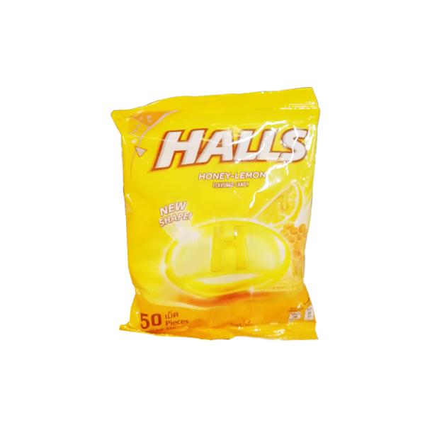 Halls Honey-Lemon Flavored Candy