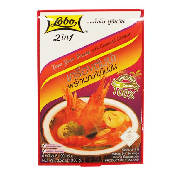 เครื่องต้มยำพร้อมกะทิเข้มข้น