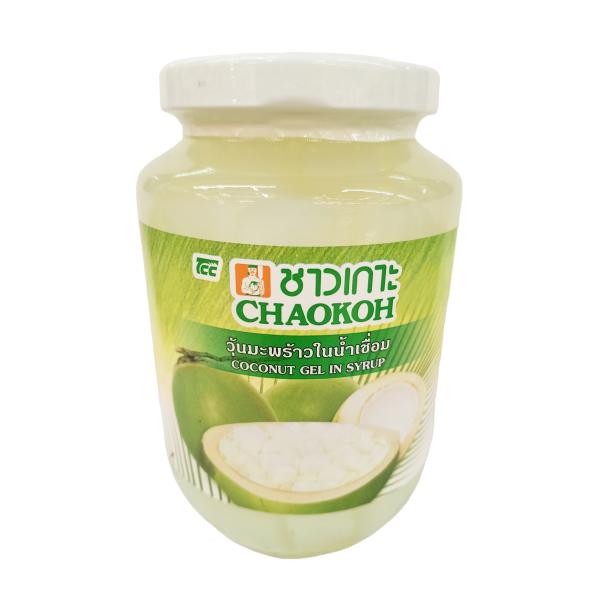 วุ้นมะพร้าวในน้ำเชื่อม