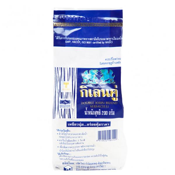 วุ้นเส้นสด ตรา กิเลนคู่  (100 กรัม,200 กรัม,500 กรัม,1 กิโลกรัม)