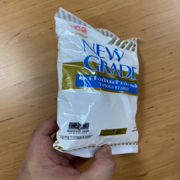 แป้งมันสำปะหลัง (ตรานิวเกรด 400 กรัม)