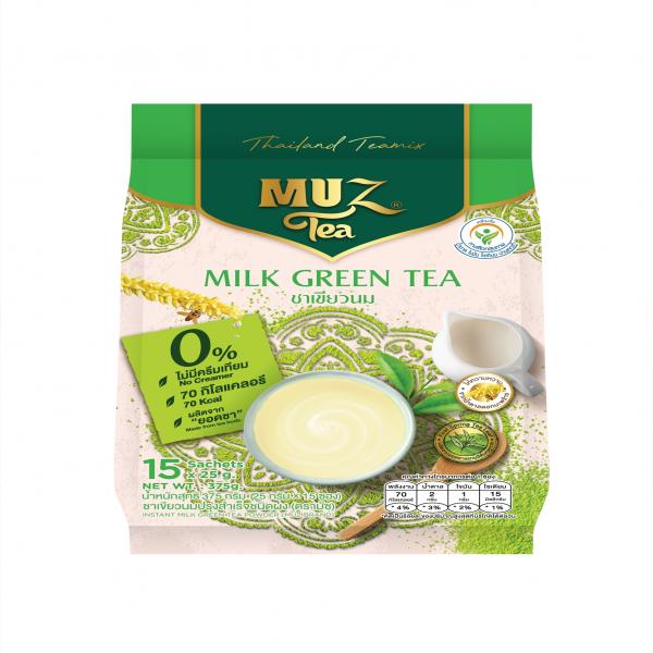 ชาเขียวนมปรุงสำเร็จชนิดผง