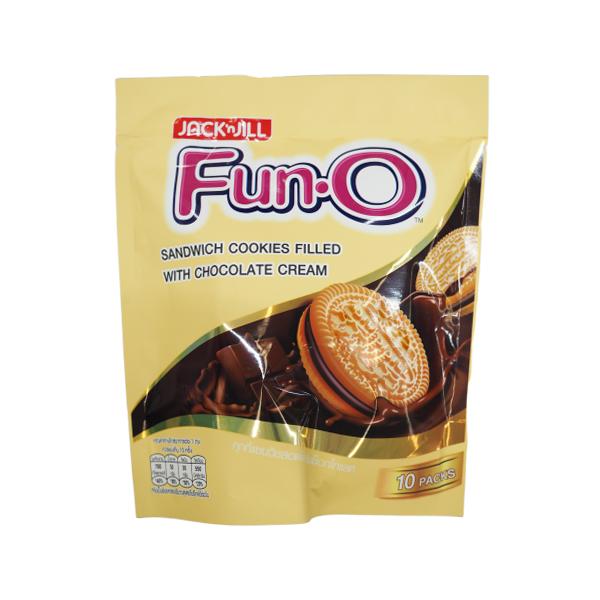 คุกกี้แซนวิชสอดไส้ครีมช็อกโกแลต