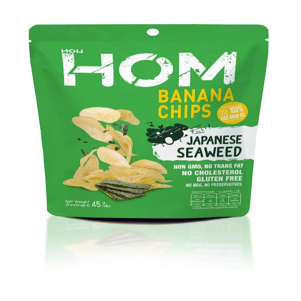 กล้วยหอมทอดอบกรอบ รสสาหร่ายญี่ปุ่น