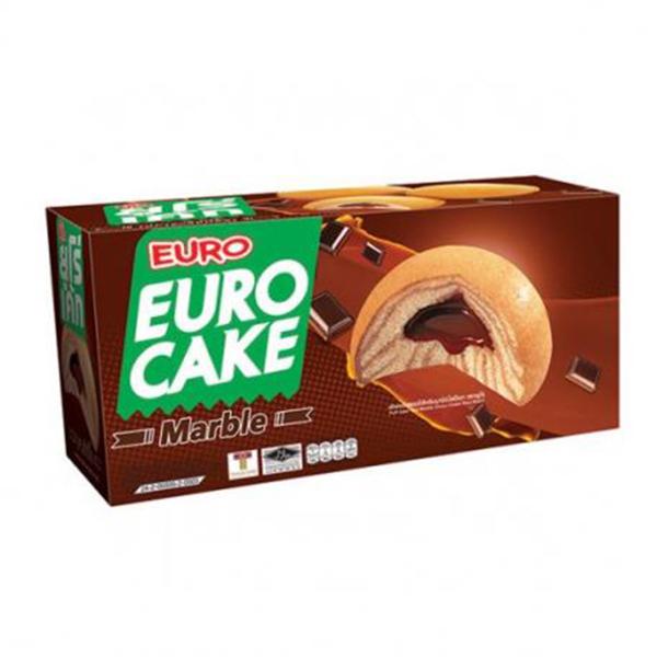 พัฟเค้กสอดไส้ครีมมาร์เบิ้ลช็อก