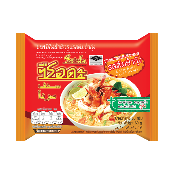 Tom Yum Shrimp Flavour Instant Noodle