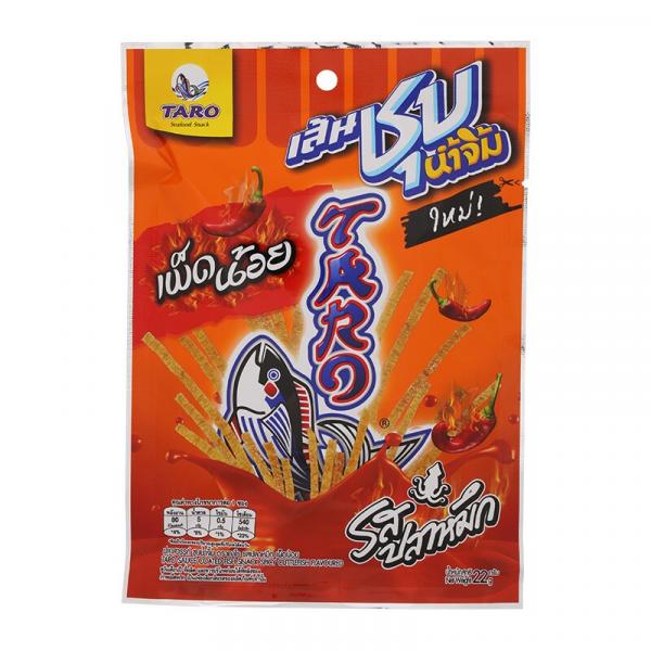 TARO SAUCE COATED FISH SNACK SPICY CUTTLEFISH  FLAVOURED