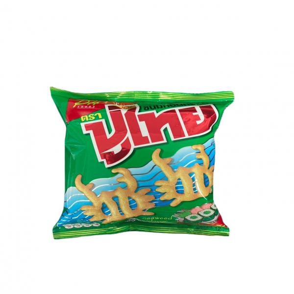 ขนมทอดกรอบ รสโนริสาหร่าย ตราปูไทย