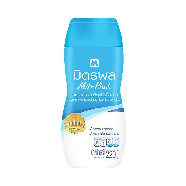 น้ำตาลทรายขาวบริสุทธิ์ (220 กรัม.,454 กรัม.)