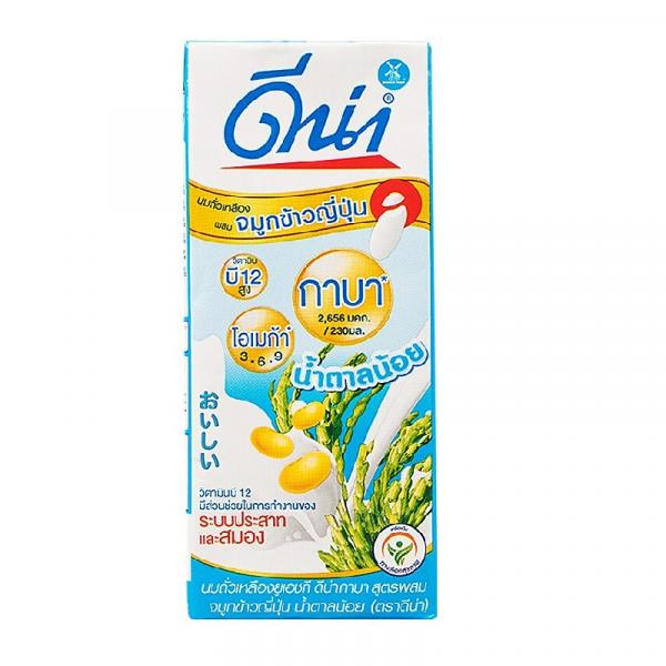 UHT SOY MILK DNA GABA WITH JAPANESE RICE GERM LESS SUGAR FORMULA