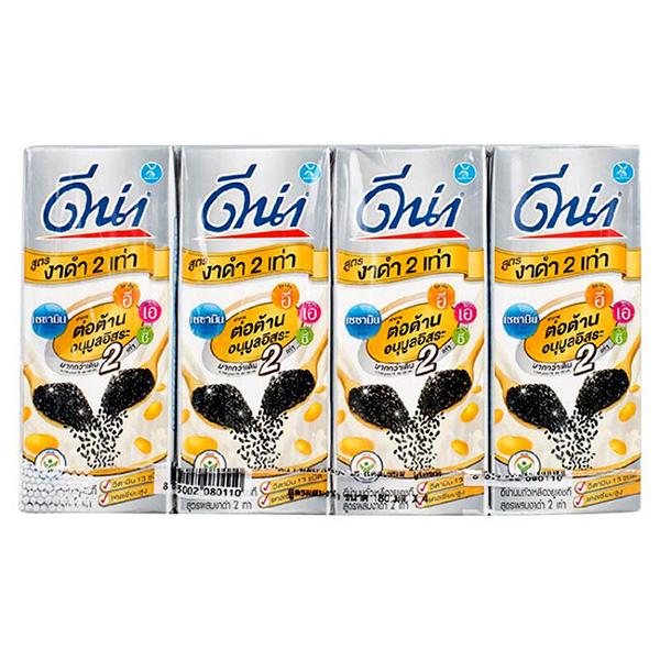 DNA UHT SOY MILK WITH EXTRA BLACK SESAME