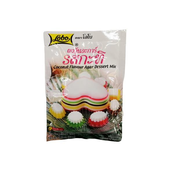 ผงวุ้นกะทิ  60 กรัม /  1 กิโลกรัม