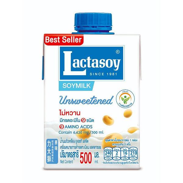 น้ำนมถั่วเหลือง ยูเอชที รสจืด สูตรไม่เติมน้ำตาลทราย