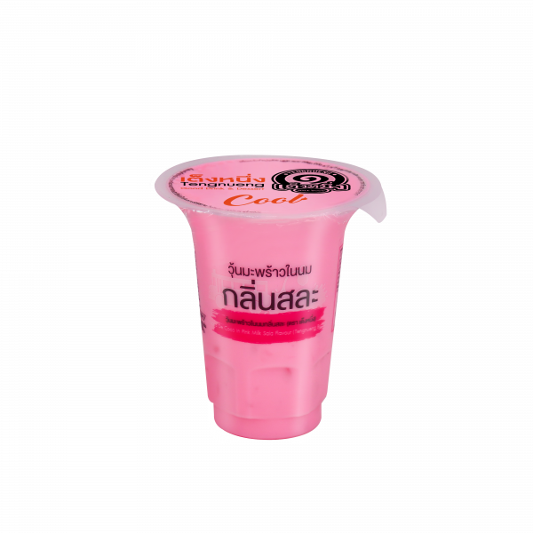 วุ้นมะพร้าวในนมกลิ่นสละ (เต็งหนึ่งคูล)