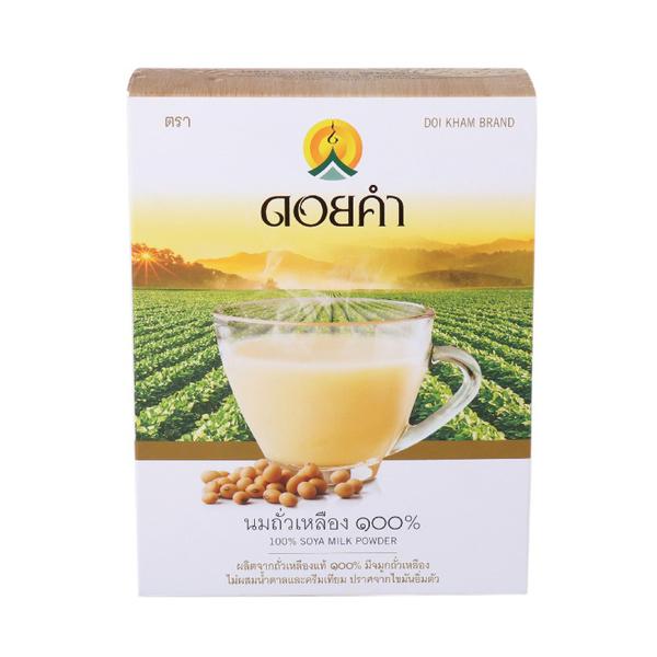 นมถั่วเหลือง ๑๐๐% , แป้งถั่วเหลือง