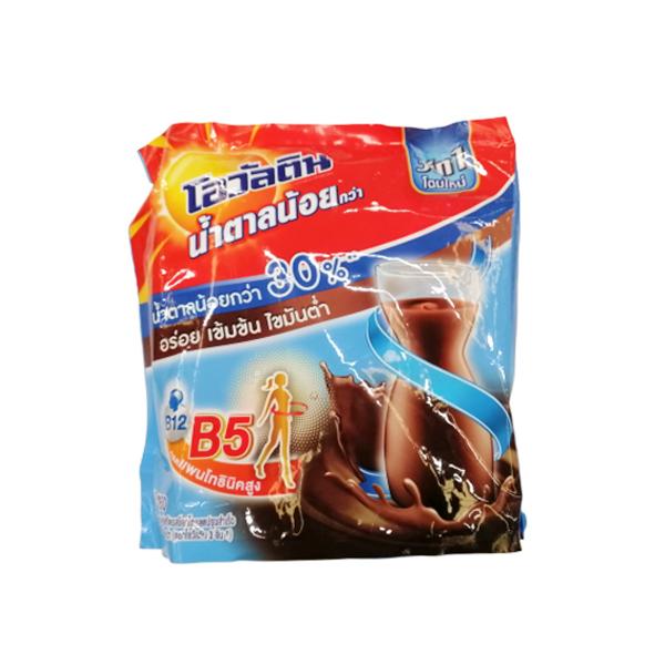 เครื่องดื่มมอลต์สกัดรสช็อกโกแลตปรุงสำเร็จ สูตรน้ำตาลน้อยกว่า