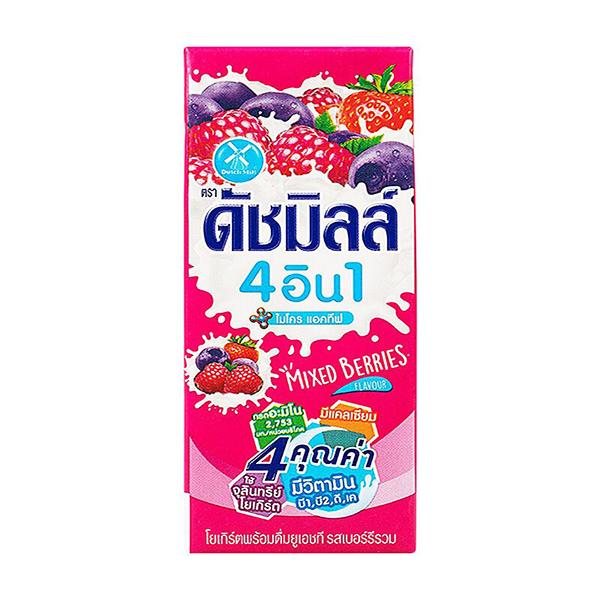 UHT DRINKING YOGHURT MIXED BERRIES FLAVOR