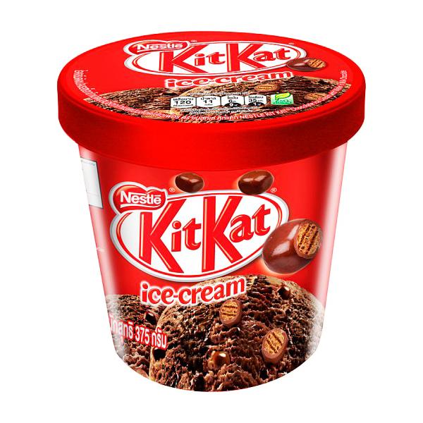 ( Nestle Kit Kat®) Chocolate Flavoured Ice Cream with Wafer in Milk Chocolate