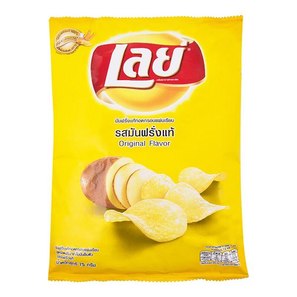 Flat Potato Chips Original Flavor