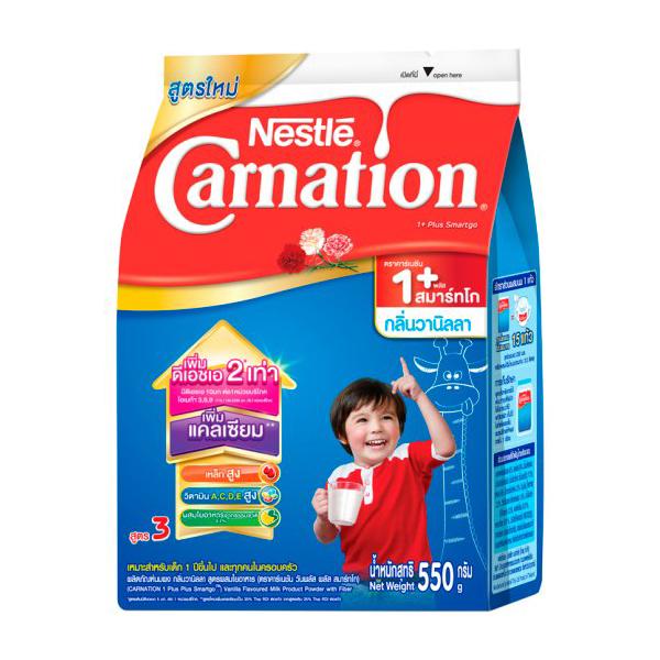 ผลิตภัณฑ์นมผง กลิ่นวานิลลา สูตรผสมใยอาหาร