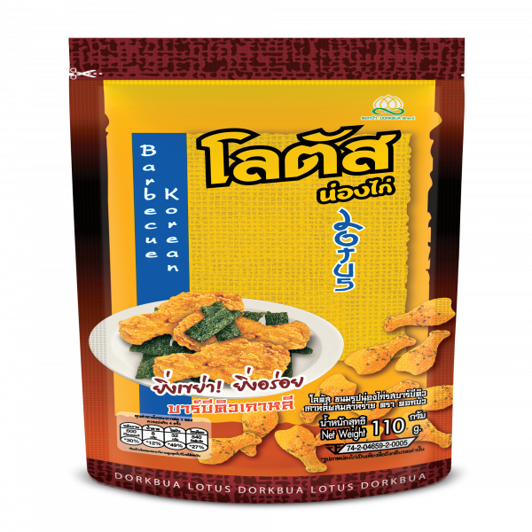 Barbecue Korean and Seaweed Biscuit