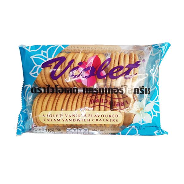 Vanilla Flavoured Cream Sandwich Crackers