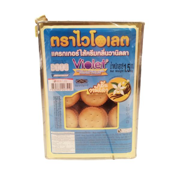 Vanilla Flavoured Cream Sandwich Crackers