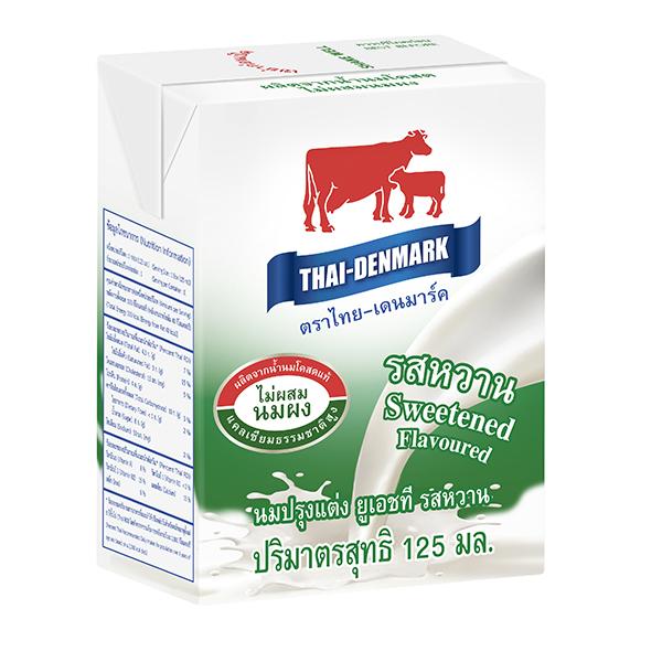นมปรุงแต่ง ยู เอช ที รสหวาน