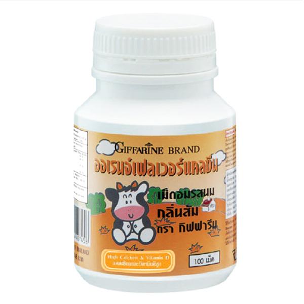 ORANGE FLAVORED CALCINE (ORANGE AND MILK FLAVORED TABLET)  (Giffarine Brand)