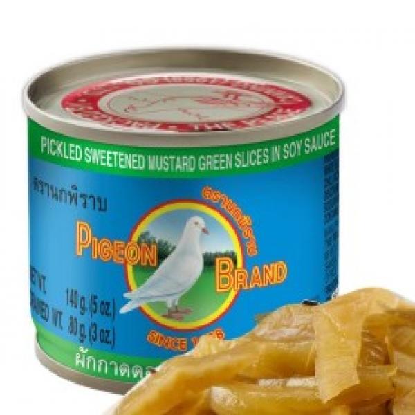 ผักกาดดองหวาน (ก้งฉ่าย)  บรรจุกระป๋อง