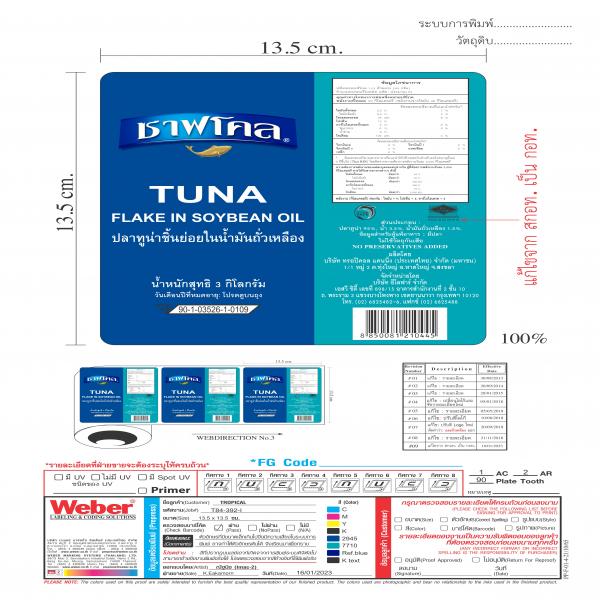 Tuna Flake in Soybean Oil
