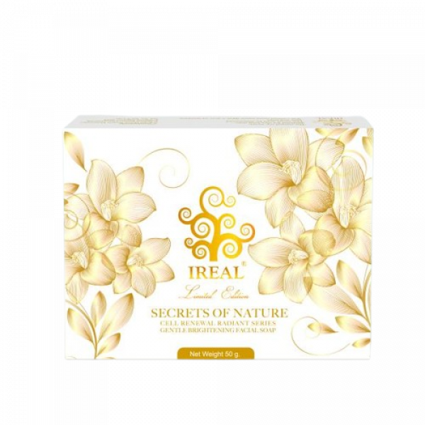 Ireal Secrets of natural cell renewall radiant series gentle brightening facial soap