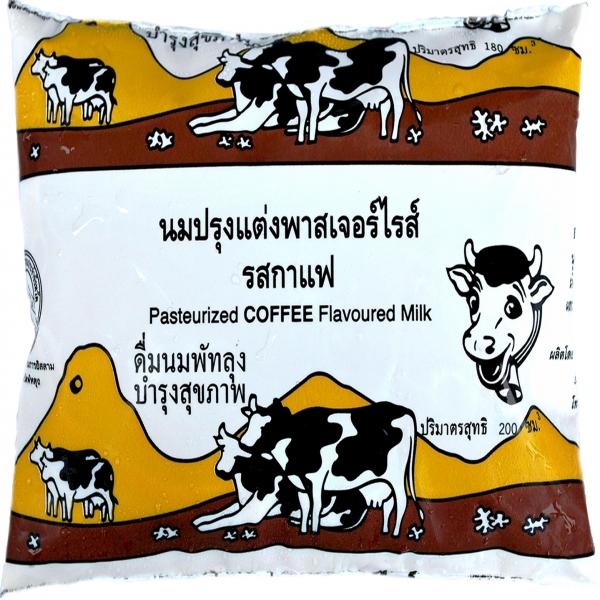 นมปรุงแต่งพาสเจอร์ไรส์รสกาแฟ