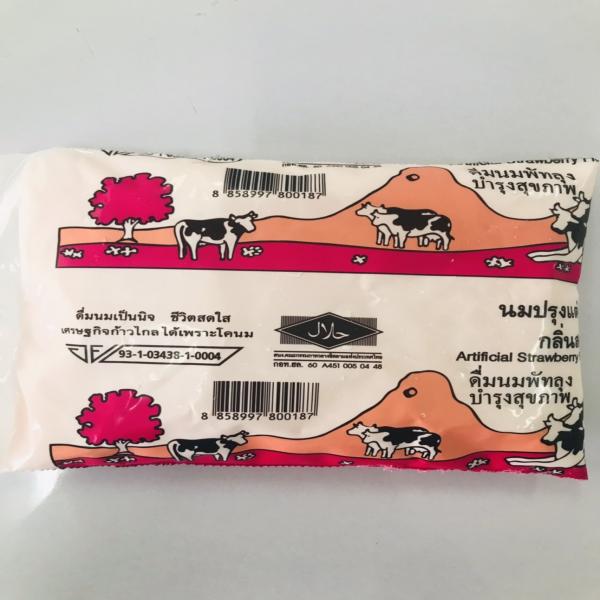 ARTIFICIAL STRAWBERRY FLAVOURED MILK PASTEURIZED