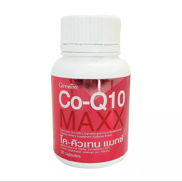 CO - Q10 MAXX (COENZYME Q10 WITH L-CARNITINE AND CITRUS  BIOFLAVONOIDS CAPSULE DIETARY SUPPLEMENT) (Giffarine Brand)