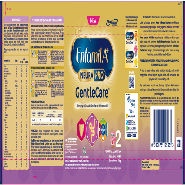 ENF A+ 2 MFGM GENTLECARE