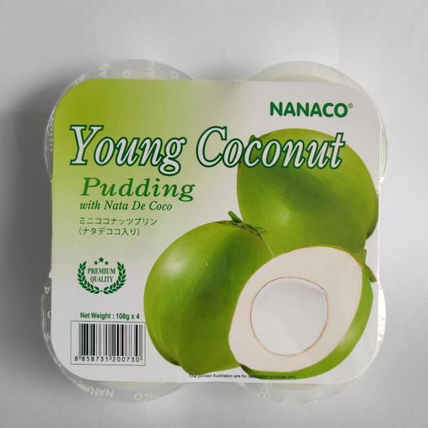 พุดดิ้งมะพร้าวอ่อน