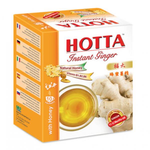 HOTTA INSTANT GINGER TEA WITH HONEY