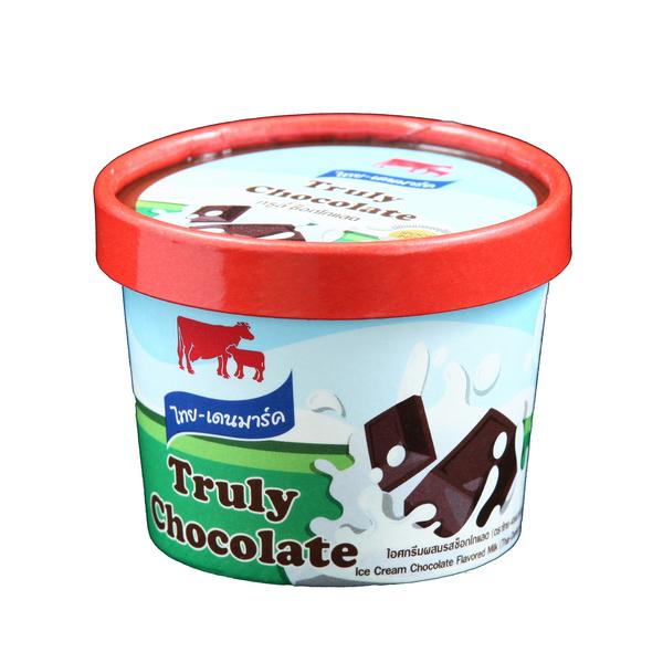 ไอศกรีมนมผสมรสช็อกโกแลต