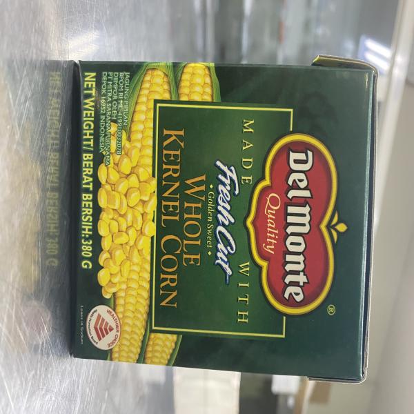ข้าวโพดหวานชนิดเม็ดในน้ำเกลือ