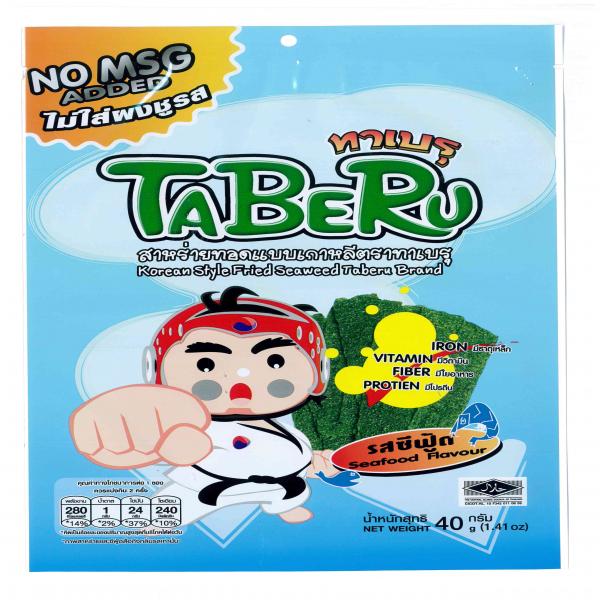 สาหร่ายทอดแบบเกาหลี รสซีฟู้ด