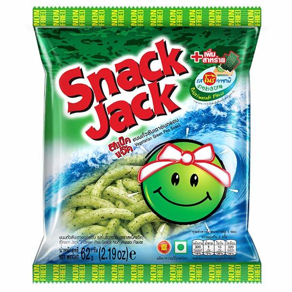 (Snack Jack®) Green Pea Snack Nori wasabi Flavor