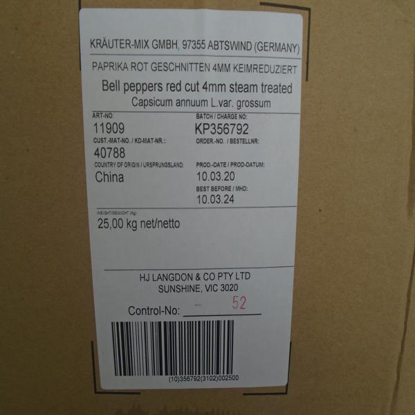 Bell red (Flake,Powder) / Germany